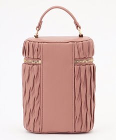 LA BAGAGERIE 【MONICA】ランダムプリーツバニティバッグ