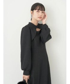 earth music&ecology ＳＥＴ２点ジャガードボレロ＋ワンピース