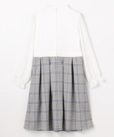 組曲 KIDS 【150-170㎝】 チェックワンピース＆T/Rジャケットセット