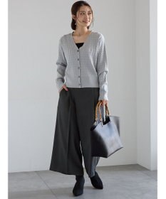 Te chichi アシメクロップドパンツ