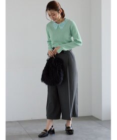 Te chichi アシメクロップドパンツ