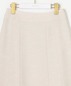 ANY SIS 【セットアップ対応】リップルボーダー フレア スカート