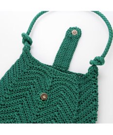 UNBILLION カシュカシュ cachecache / 山波編みトート カゴバッグ