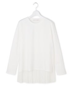 ICB L シフォンプリーツコンビ カットソー