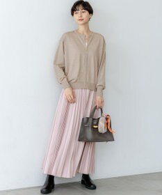 23区 【洗える】オータムシャイニー ニット ブルゾン