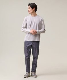 J.PRESS MEN オンでもオフでも品よく快適に【UVカット / 接触冷感 / 吸水速乾】【J.PRESS PREMIUM JERSEY】無地 ロングスリーブTシャツ