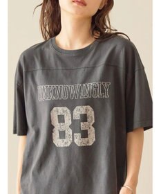 AMERICAN HOLIC 製品染めナンバーロゴカットプルオーバー