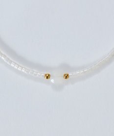 Phoebe ストーンコードブレスレット　ホワイト/天然石