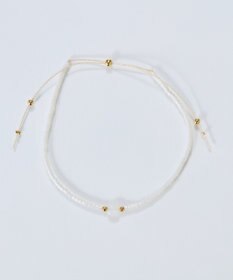 Phoebe ストーンコードブレスレット　ホワイト/天然石