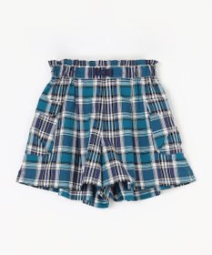 組曲 KIDS 【110-140cm】オーガニックコットンチェック ショートパンツ