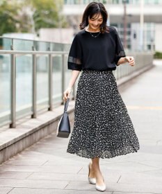 ANY SIS S エアリープリーツ スカート