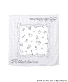 earth music&ecology 【予約】リラックマ×earth アソートドットスカーフ