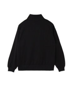 WEGO グラフィックハーフジップビッグスウェット