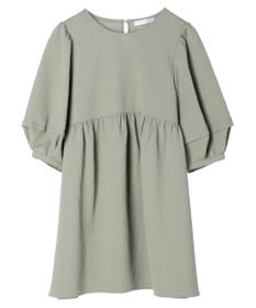 Green Parks ジャガードペプラムブラウス