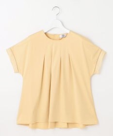 J.PRESS LADIES 【洗える・接触冷感】プレーティングジャージー フレア カットソー