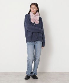 MOONBAT 【新色追加】PAUL & JOE ACCESSOIRES フェイクファーリボンマフラー