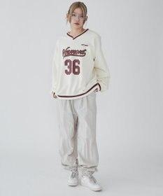 WEGO 【ユニセックス着用ITEM】ナンバリングプルオーバー