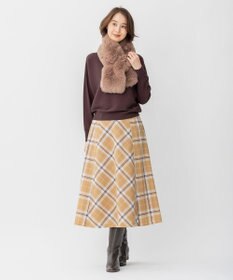 自由区 リバーシブルフェイクファーティペット