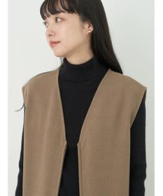 earth music&ecology 圧縮ニットＺＩＰジャンスカ