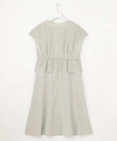 自由区 【カタログ掲載・洗える】レースブラウスコンビ ワンピース