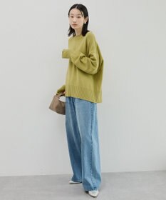 AMERICAN HOLIC バイパチモックネックニットプルオーバー