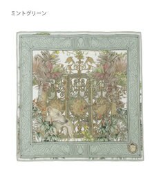 MOONBAT SWASH LONDON(スウォッシュロンドン） シルクツイルスカーフ GATE 68×68cm 日本製
