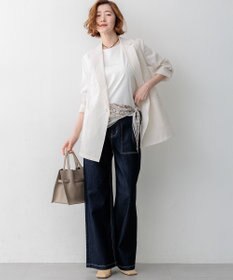 23区 【先行予約】23区 Summer DENIM ベイカーパンツ