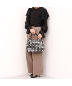 UNBILLION カシュカシュ cachecache / WEB限定刺繍2本手トートバッグ