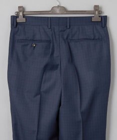 GOTAIRIKU WEB&一部店舗限定【DORMEUIL/ドーメル】IMPERIALJADE/インペリアルジェイド 通年 3ピーススーツ（ネイビー×格子）