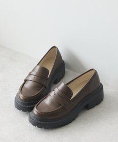 earth music&ecology ＯＲｉｅｎｔａｌ　ＴＲａｆｆｉｃ　厚底ローファー