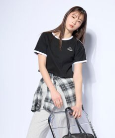 OP／FILA 【Kappa】ワンポイント 半袖リンガーTシャツ