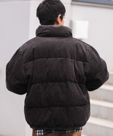 WEGO 【ユニセックス着用ITEM/MLサイズ展開】コーデュロイパファーブルゾン