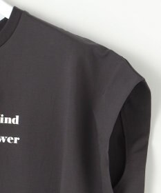 23区 【SACRA】フォールデッドライン ロゴカットソー