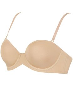 WACOAL ブラジャー ストラップレス サイズや体型特徴に合わせた設計 アウターにひびきにくい メッシュ素材(カップ肌側) レディース BXC610 /ワコール