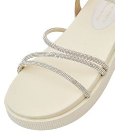 earth music&ecology ＯＲｉｅｎｔａｌ　ＴＲａｆｆｉｃ　ラインストーンサンダル