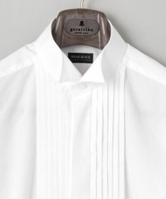 GOTAIRIKU 【WEAR BLACK】ブザム比翼ウィングカラー ドレスシャツ