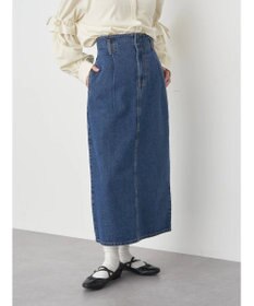 earth music&ecology ナローデニムスカート