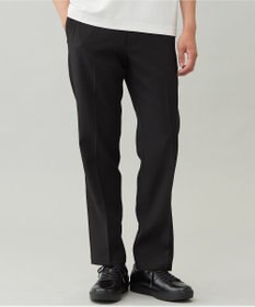 UNFILO MENS 【OCEANS 雑誌・web・YouTube 掲載】WOOL TOUCH 機能美パンツ スリム【東レ開発のウール見え高機能素材】