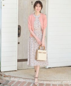 ANY SIS 【洗える】ハーフスリーブ カーディガン