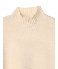 earth music&ecology 袖ボタンニットプルオーバー