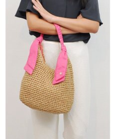 UNBILLION cachecache 下がりリボンワンハンドルトートバッグ