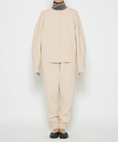 uncrave 【洗える】スムースニット カーディガン（uncrave WHITE）