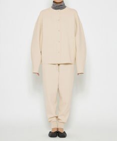 uncrave 【洗える】スムースニット カーディガン（uncrave WHITE）