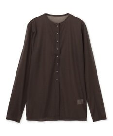 uncrave トリコットシフォン カーディガン