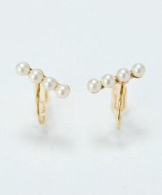 Phoebe 【痛くないシリーズ/金属アレルギー対応】バランスパールライトフィットイヤリング　ゴールド