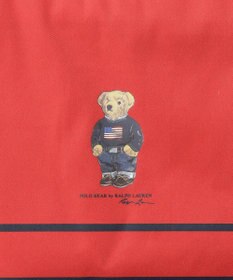 MOONBAT POLO RALPH LAURENRL ポーチ付きレインバッグ ワンポイントポロベア／撥水加工
