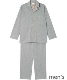 une nana cool 【綿100％】やわらか天竺メンズパジャマ　ＭＡＤＥ　ＷＩＴＨ　ＬＩＢＥＲＴＹ　ＦＡＢＲＩＣ