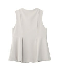 YECCA VECCA パールペプラムジレ