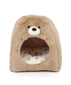 PET PARADISE ペットパラダイス くまちゃん ハウス 《テディ柄》 小型犬