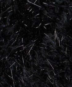 uncrave ヘアリー ラメ ニット ショート カーディガン（uncrave WHITE）